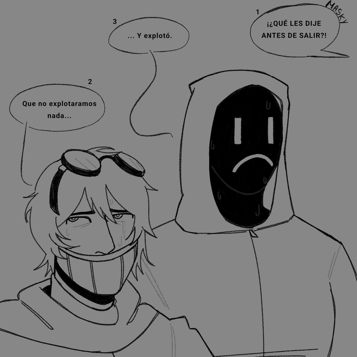 d4vddp's tweet photo. mmm, no sé 
#creepypasta #ticcitoby #hoodie #masky https://t.co/f2wHy2PaVh