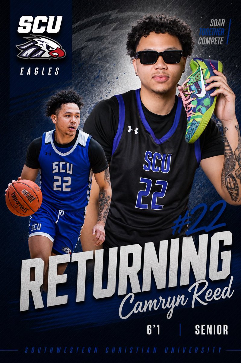 SCU_HOOPS's tweet photo. 4 more 🦅 back for 26-27!

Jayden Cincotta, 6'1, JR

Camryn Reed, 6'1, SR

Cameron Smith, 5'11, JR

Jakub Pohanka, 6'2, SO https://t.co/urgGUw374b