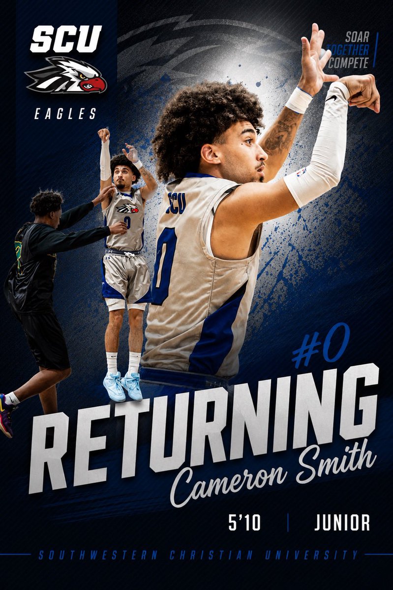 SCU_HOOPS's tweet photo. 4 more 🦅 back for 26-27!

Jayden Cincotta, 6'1, JR

Camryn Reed, 6'1, SR

Cameron Smith, 5'11, JR

Jakub Pohanka, 6'2, SO https://t.co/urgGUw374b