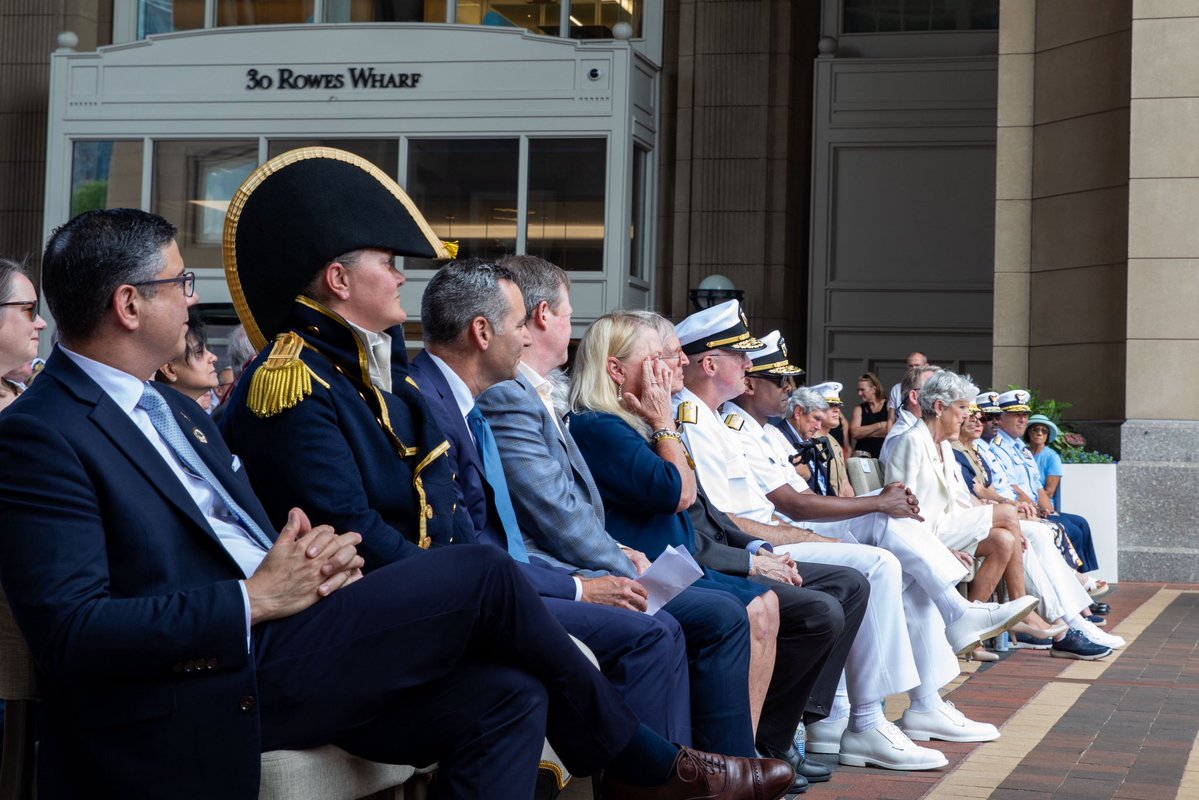 csg_two's tweet photo. Hello Boston! 👋🏼🇺🇸

Today marked the opening ceremony of SAIL250 Boston along the historic Boston waterfront, as nations from around the world gather in celebration and tradition.

Here’s to a week of honoring maritime heritage and celebrating those who serve!🇺🇸🦅
#Sail250Boston https://t.co/zQ7O9rpxvF