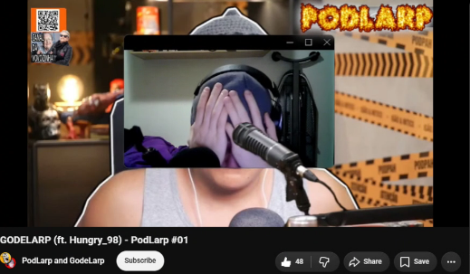 PodLarp tweet media