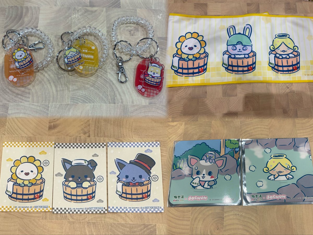 siro_jo1's tweet photo. JOCHUM 極楽湯
JOCHUMプラスセット タオル ロッカー風キーホルダー 

譲 画像
求 タオル RURU 赤
コースター ぽぽ
ステッカー、キーホルダー RURU ぽぽ

ナゴド両日手渡しまたは郵送希望です！お気軽にお声かけください！
 #JOCHUM交換 https://t.co/wgd6mA72kl