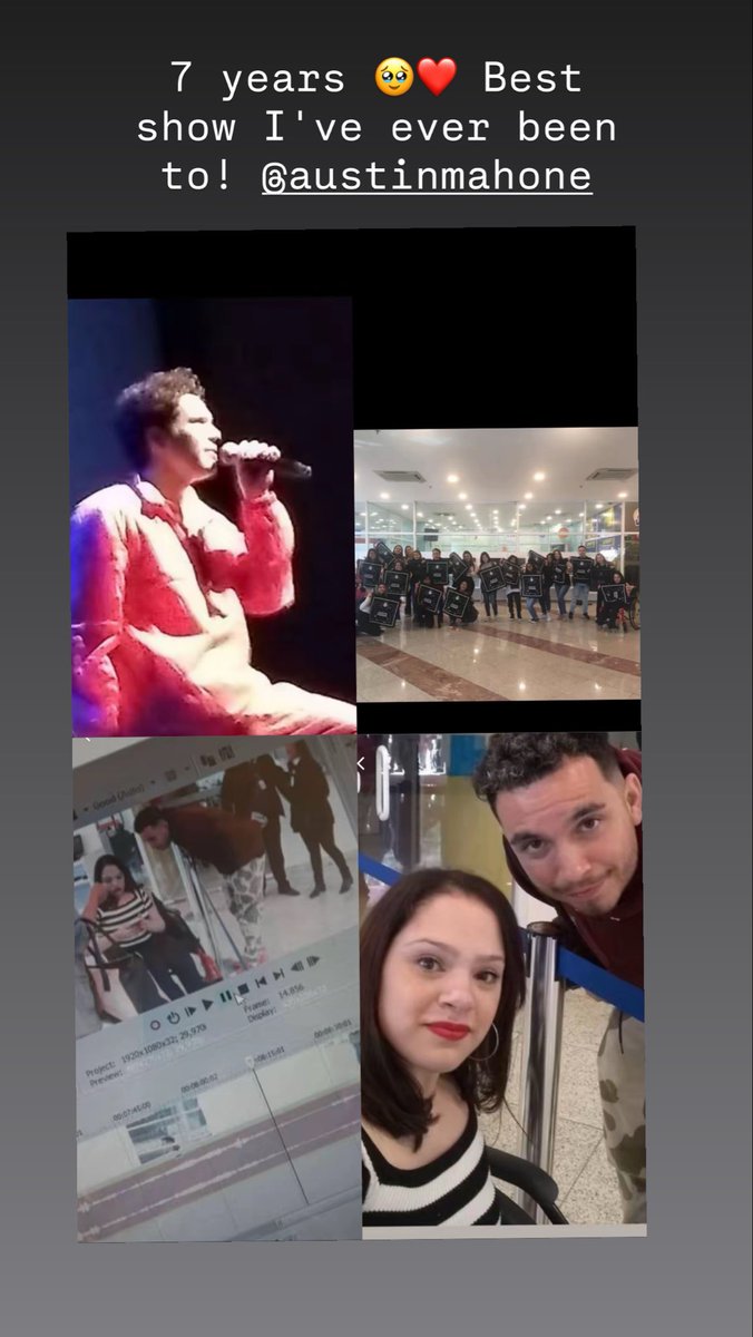 __CauaneLima's tweet photo. 7 years since a dream came true! I miss it so much! The best concert I've ever been to! @AustinMahone 🥹❤️ https://t.co/H8DhzpfFqP