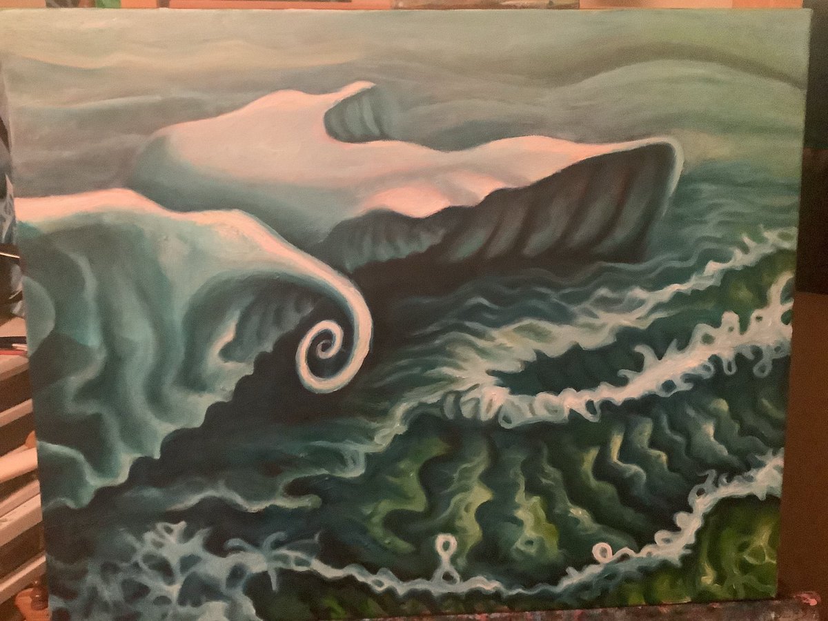 gmatthewsart's tweet photo. Spiral Tide
This work became a way to focus on stillness within movement, and on the subtle patterns that can emerge when observing nature closely.
#GrahamMatthews #SpiralTide #oilpainting #iceberg #seascape #oceanart #dreamscape #symbolicart #fineart #originalart #intuitiveart https://t.co/RhmiPERzB5
