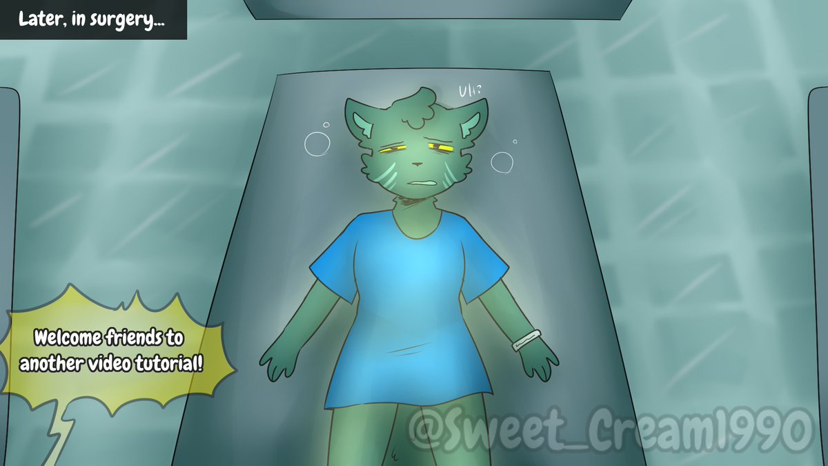 AbyCerezas's tweet photo. 🏥Surgery 🐾

This hospital only has the BEST quality doctors 🗣️ 
I'm super rusty from making comics, so I'm going to have to relearn how to draw decent things lol

#animalhospital #animalhospitalroblox https://t.co/7J7B2YyMXY