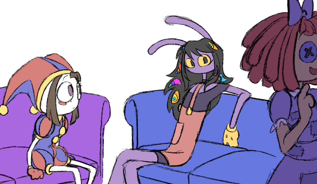lightavii's tweet photo. IT’S DONE!! I really like the ideas I’ve seen about Jax’s abstraction hair showing her emotions—especially ones that she might be trying to hide :) [1/3]
#tadc #funnybunny #jax #pomni https://t.co/rjRzxNajSF
