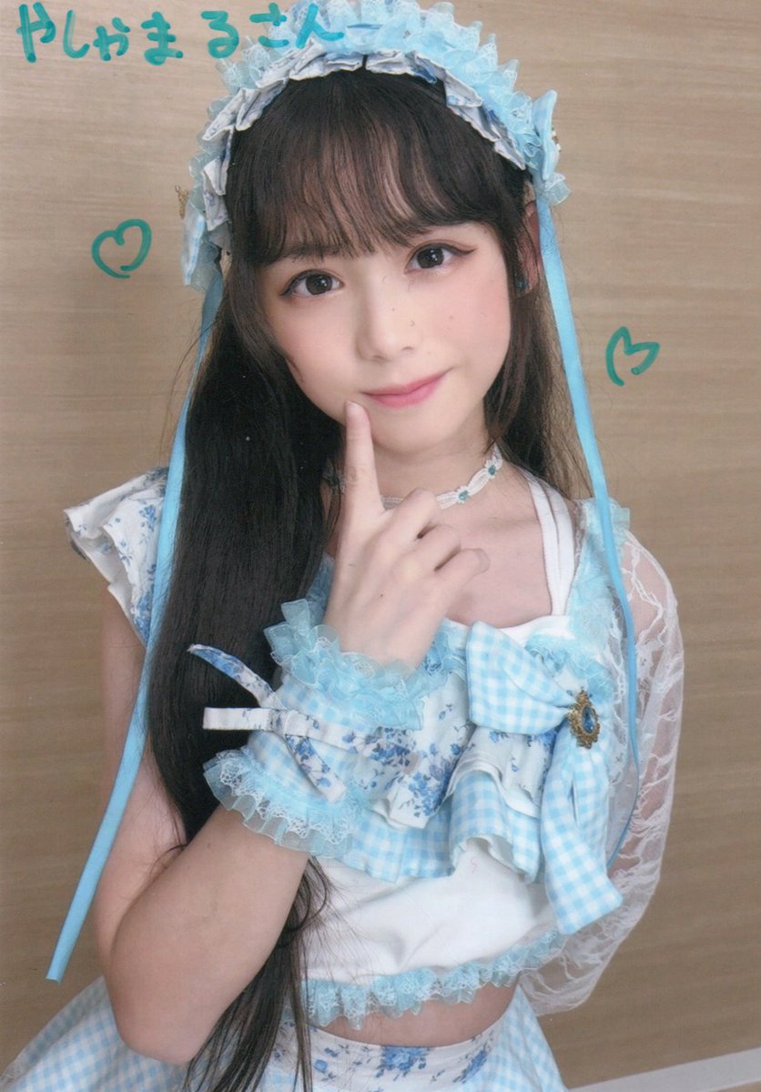 再投稿 りのちゃんとチェキは撮ってました😚 チェキホルダに整理整頓