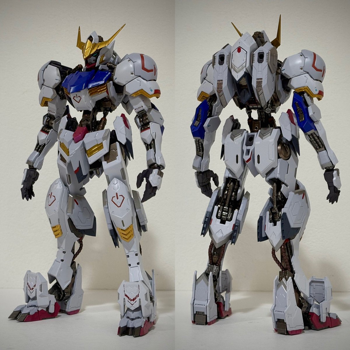 maru3works's tweet photo. おはようございます😆
-　

美しや〜♪

-
METAL BUILD ガンダムバルバトス（第4形態）＋ブーメランメイス
-
いってらっしゃいませ！
or ごゆるりと♪

#ガンダムバルバトス
#鉄血のオルフェンズ
#METALBUILD https://t.co/8V7r1iY3JQ
