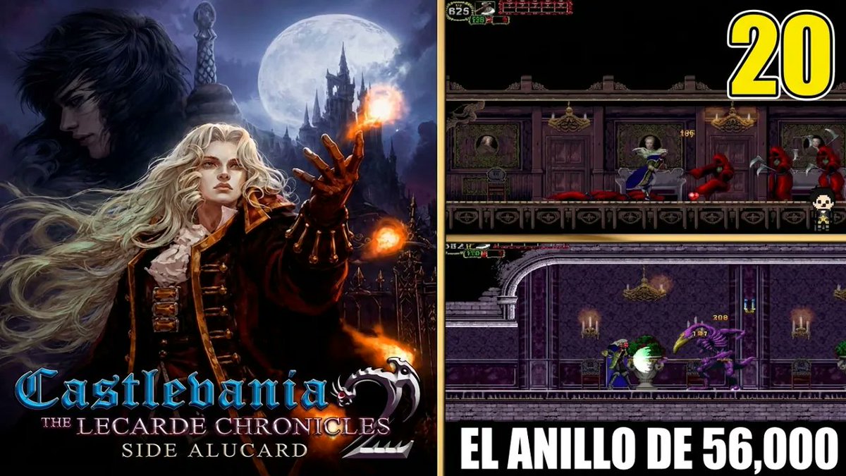 EmpeorX56's tweet photo. Castlevania Lecarde Chronicles 2 Side Alucard — Ep.20 EL ANILLO DE 56,00... https://t.co/puBXhynIMZ a través de @YouTube https://t.co/ncCcRprLdO