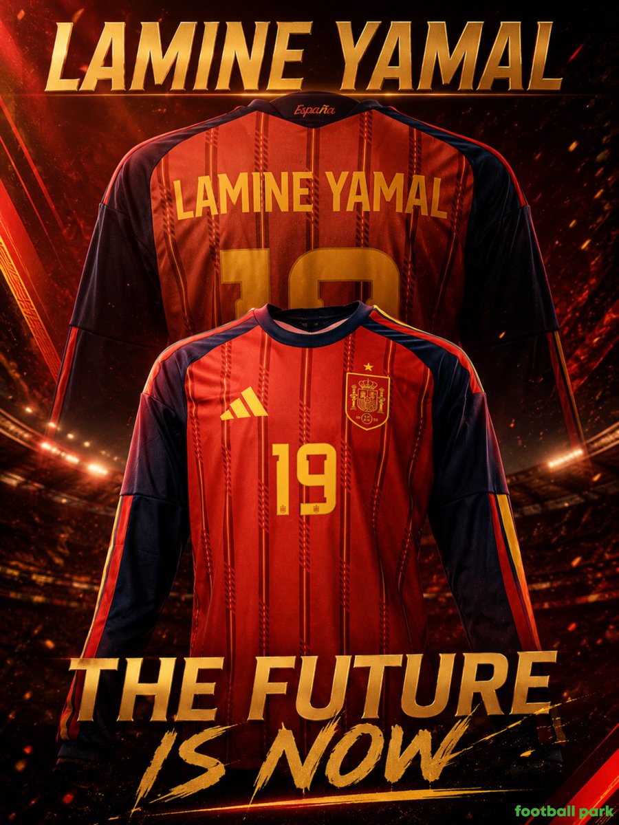 🇪🇸スペイン代表 ラミン・ヤマル ネーム＆ナンバーユニフォーム発売中