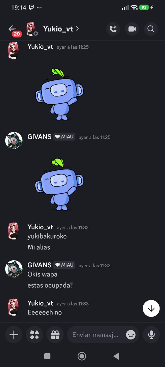 Givans_20's tweet photo. @vt_yukio Cómo puede ser que exista gente así uno solo quiere apoyar a los creadores y solo te sacan lo que buscan PLATA nada más ocea que hice mal ni siquiera se lo reclamé solo era seguir como amigos y apoyar a dicha vtuber en su crecimiento pero bueno https://t.co/j52t1jGi1M