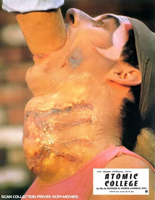 EddieWi59859412's tweet photo. Filmmakers need to make 300 weird special makeup effects movies about... "Men With Their (Bubbling/Bulging Throat-Neck Movements)" horrors. Like this. I strongly encourage & DEMAND 300 Filmmakers to use all old-school, handmade (air bladders SFX) to do "Men's Throbbing Neck, Body Horror Transformations" Sequences!!!
��