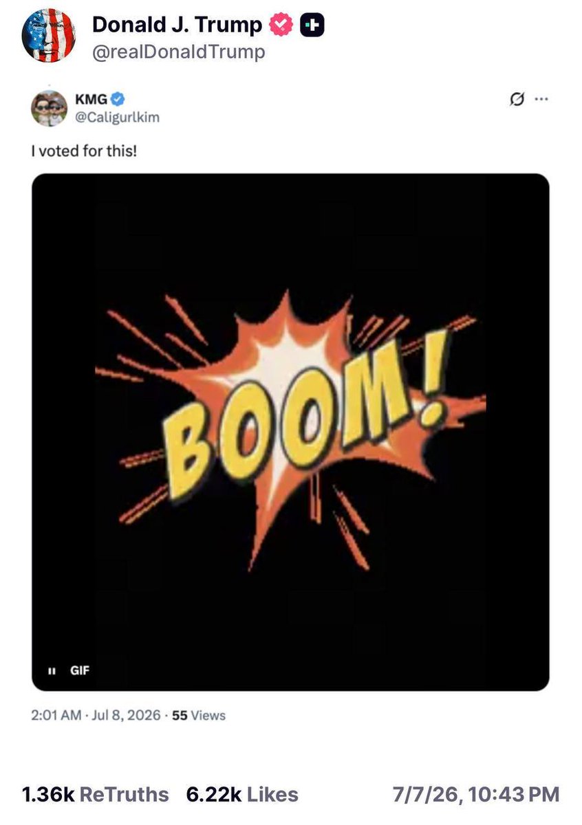 MelissaRedpill's tweet photo. 💥BOOOOM!💥
Dan Scavino posted President Trump with the blue door of the airplane… much like the end of the Truman Show…
While playing the BOOM SONG that says “READY OR NOT.“

And President Trump posted BOOM!

Stay comfy my friends. https://t.co/VMfG1zFFOe
