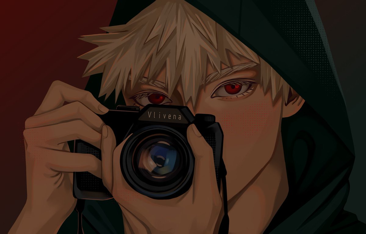 vlivena18948's tweet photo. I'm your biggest fan~

Stalker!Katsuki 
#katsukibakugou https://t.co/HZaYWec8Un