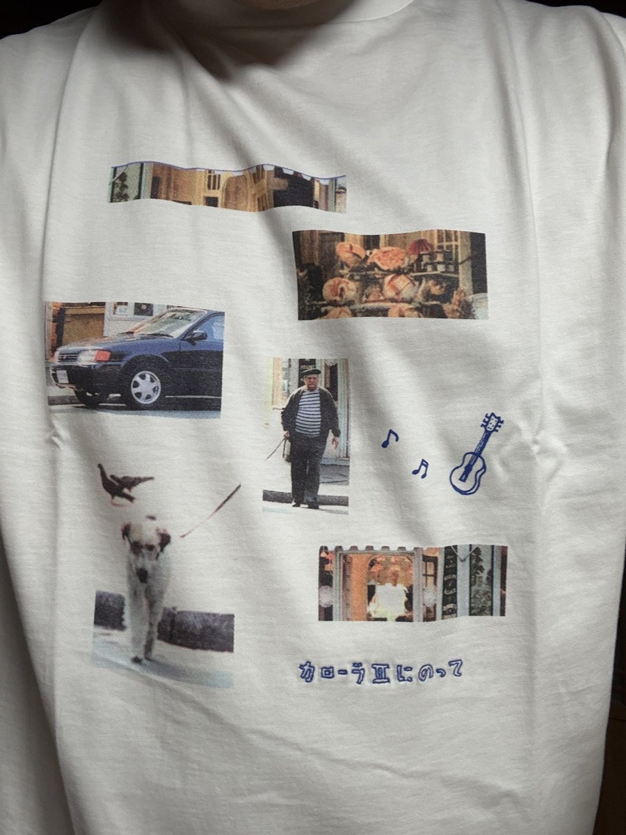 【新品未開封】小沢健二 カローラⅡ T Lサイズ Tシャツ 不定期ポスト】今日のTシャツ #小沢健二 カローラIIにのって #月と街の