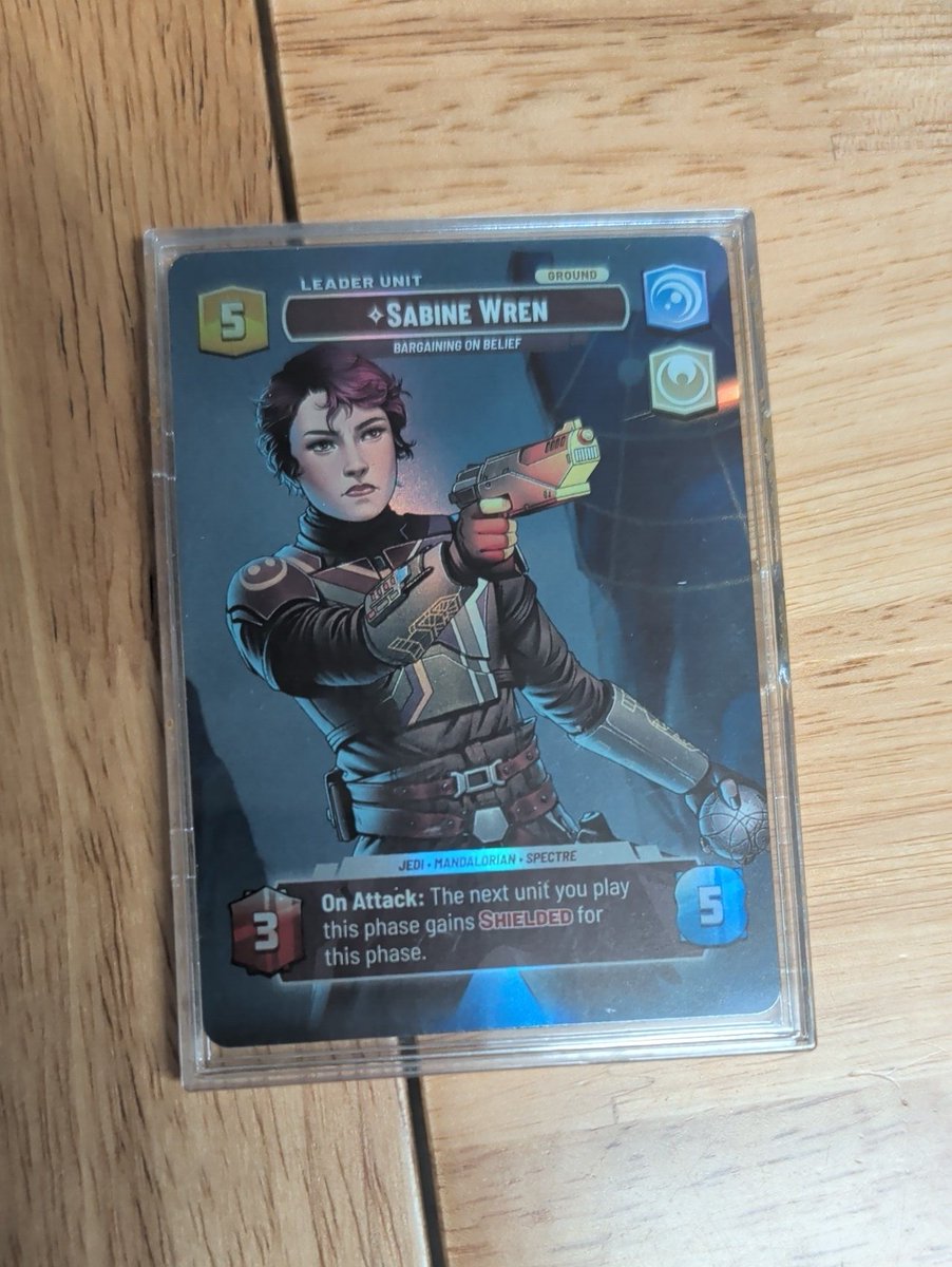 LeonDaFamilyMan's tweet photo. First showcase of the new set!! #SWU @FFGames #ashesofthemempiree #StarWarsUnlimited @starwars https://t.co/YZncw3xDKz