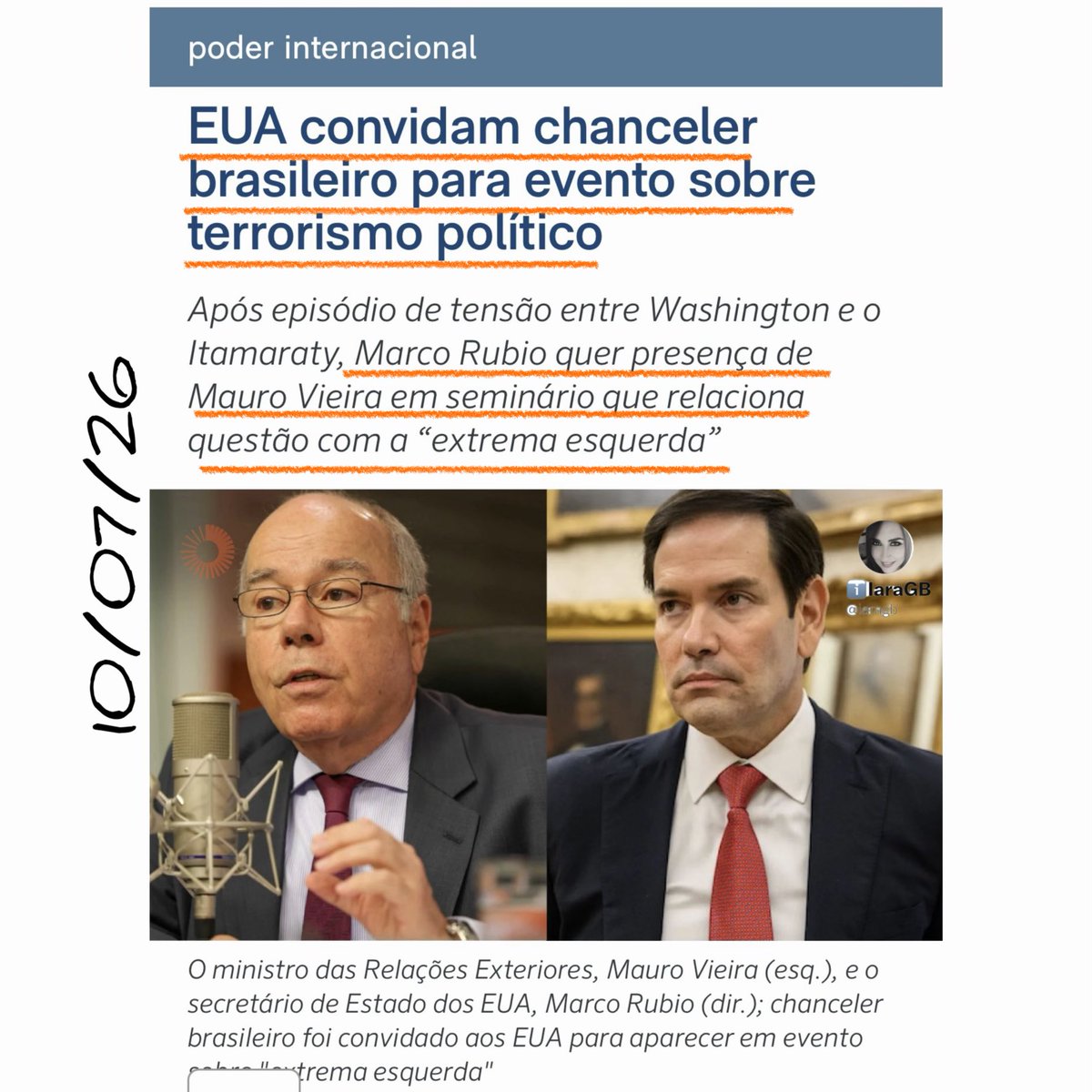 iaragb's tweet photo. O “xancelé” depois de promover mentiras sobre os EUA, foi convidado a participar de evento⁉️

Terá que se explicar⁉️ Será que vai⁉️😁 https://t.co/TaVzw49aCp