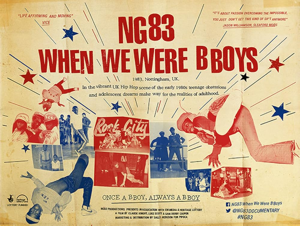 Tuftenstein's tweet photo. Went along to @BroadwayCinema tonight because a friend wanted to see the 10th Anniversary screening of a documentary about hip-hop and breakdancing in Nottingham in the early 80's.  Didn't think it would be my cup of tea, but I thoroughly enjoyed NG83 When We Were B Boys!! 📽️👍👍 https://t.co/5kOloGps1V