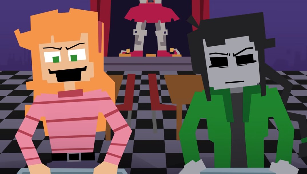 nanclatch_'s tweet photo. I had the absolute honour of playing the role of Elizabeth Afton In "An Undeniably Canon FNaF Timeline (Part 4)" by @the_ooftroop ! Watch now: https://t.co/9AmTuTBaS6 https://t.co/446CwEBEza