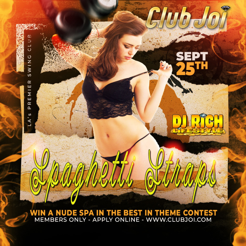 Clubjoi's tweet photo. Spaghetti Strap Friday at Club Joi
Those Lovely Straps Need to be Pulled!
#exclusive, #SexPositive, #Nightlife, #AdventurousCouples, #ClubJoi, #upscale, #Discresion, #PineappleParty, https://t.co/JO7fzRzVpQ https://t.co/U6TIIkfnCY