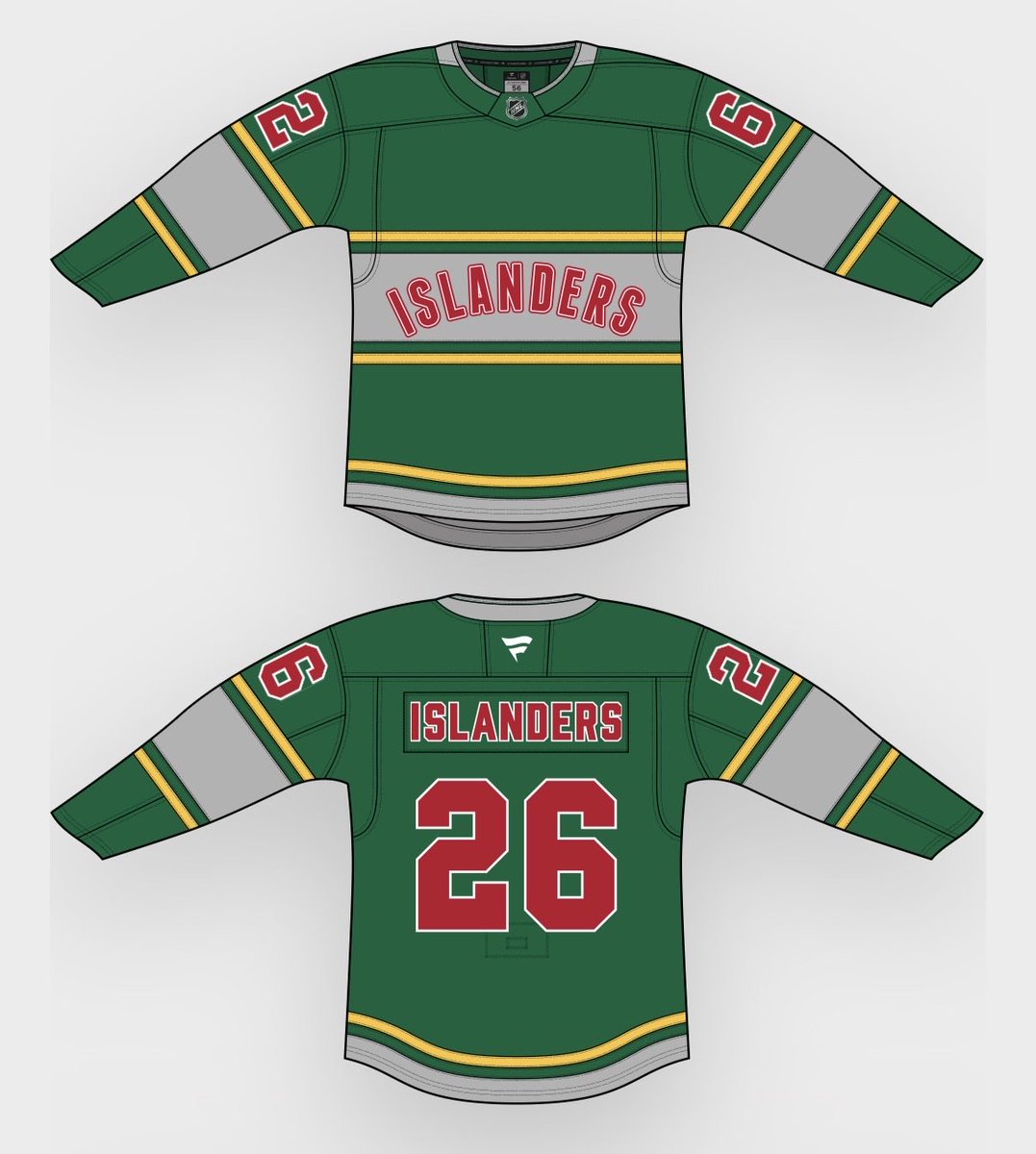MetalNRG88's tweet photo. Some #isles jersey design ideas:
1. BEC
2. Beaches
3. Long Island traffic
4. Fisherman jacket https://t.co/zrzkVsFtJc