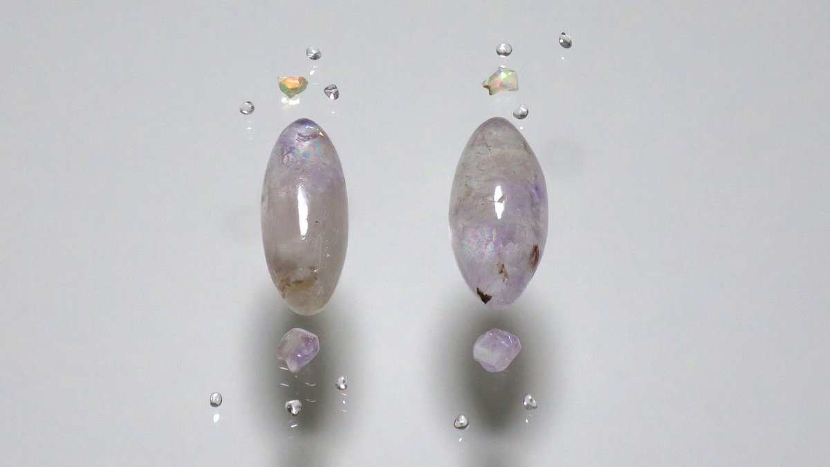 Sand_Therapy's tweet photo. amethyst, ethiopian opal, etc. https://t.co/M4zkd8iFUT