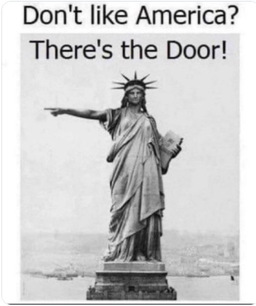 LeighHolm's tweet photo. @NuclearMAGAlady Then Ilhan Omar should GTFO! Please just go back to Somalia. Really we don't want you to be unhappy, if America offends you so much: GO! https://t.co/xWZuRrxglc