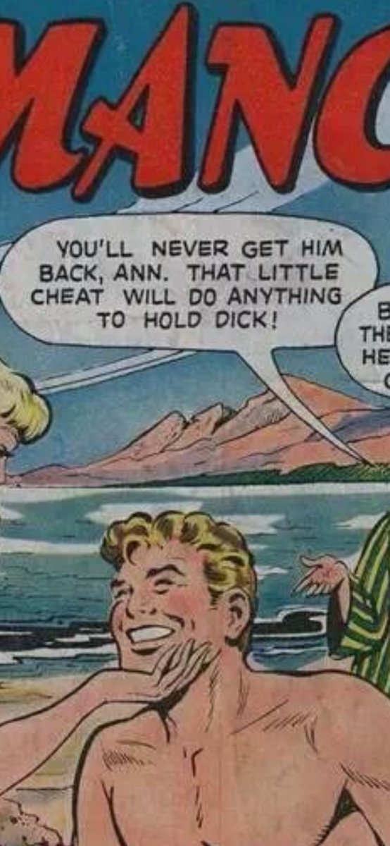 m8b83's tweet photo. Cropped romance comic cover gives a different vibe. 😂 https://t.co/y7ZmF84yON