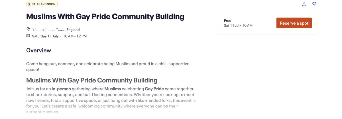 MelvaBumpus's tweet photo. @HujanisHosting IS FINALLY HOSTING SOMETHING!! Tomorrow he will be hosting a Gay Pride event for Muslims!!!  Link in the replies! https://t.co/vbWAOGRYX4