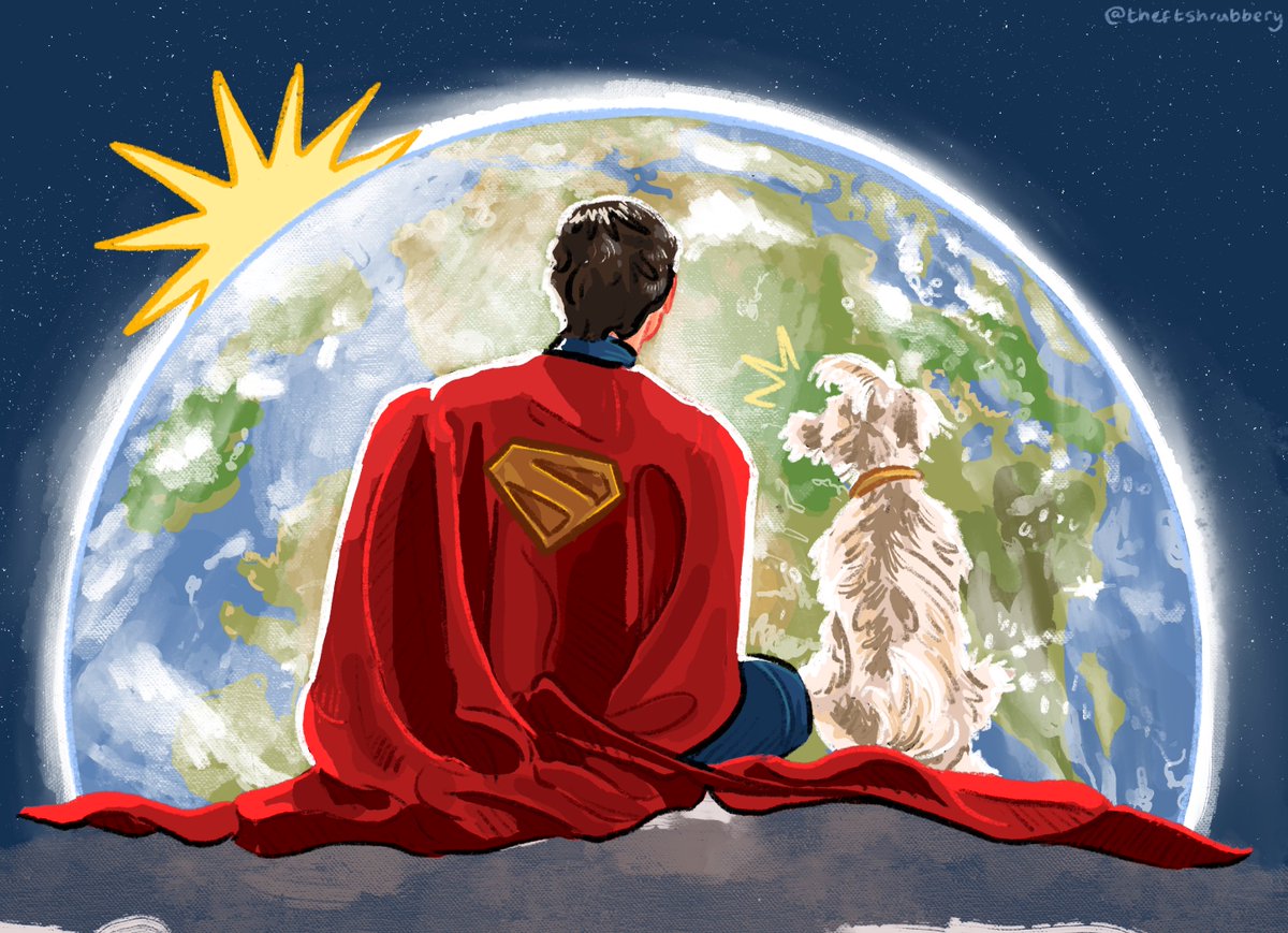 theftshrubbery's tweet photo. happy one year superman (2025) , here is all the art i’ve done so far!!! 

#superman #dccomics https://t.co/nBBdP1l520