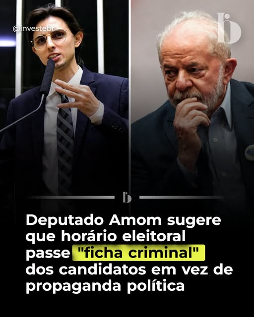 SensoCrtico1's tweet photo. O deputado federal Amom Mandel defendeu que o horário eleitoral gratuito passe a exibir a ficha criminal dos candidatos, em vez de apenas apresentar propagandas políticas. Segundo o parlamentar, a medida daria mais transparência ao processo eleitoral e ajudaria os eleitores a conhecer melhor o histórico de quem disputa cargos públicos.

Para Amom, ter acesso aos antecedentes dos candidatos permitiria uma escolha mais consciente nas urnas. A proposta reacende o debate sobre a divulgação de informações dos concorrentes durante as campanhas eleitorais e sobre os limites das regras que regem a propaganda eleitoral no Brasil.

A declaração repercutiu nas redes sociais e gerou opiniões divididas. Enquanto alguns apoiam a ideia por considerá-la uma forma de aumentar a transparência, outros defendem que mudanças desse tipo exigiriam discussão no Congresso e respeito às normas da legislação eleitoral vigente.