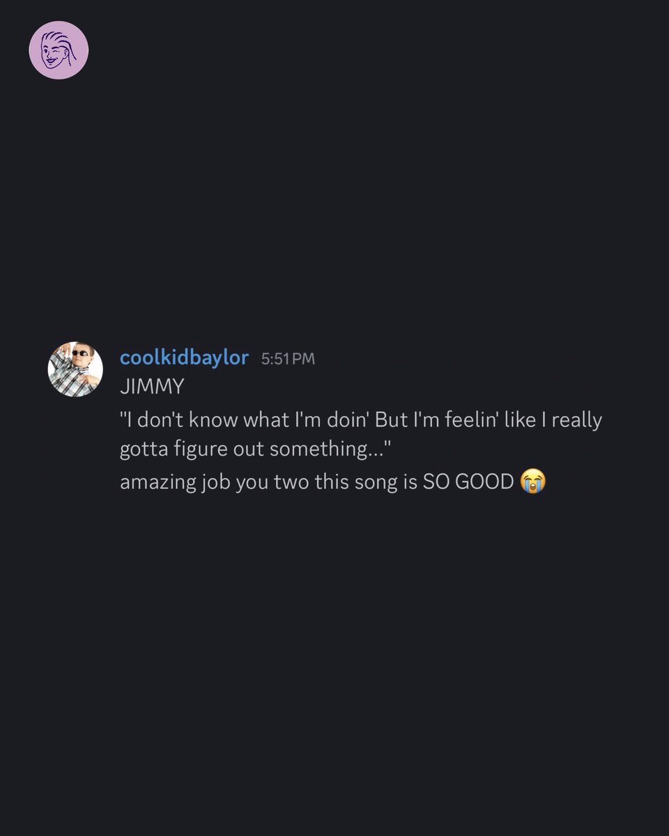 worldofpndxtr's tweet photo. #maybetomorrow dropped last night and apparently almost everyone doesn't have it figured out yet 😅 lyric video out now! https://t.co/q4vdPPsFDY