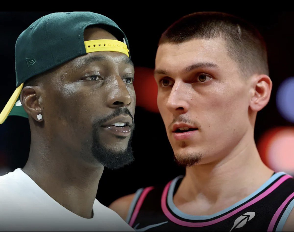 TheNBACentel's tweet photo. Bam Adebayo was heard yelling, “BAM!” after punching Tyler Herro. 

(Via @ChrisBHayne) https://t.co/slxpc0TW8M
