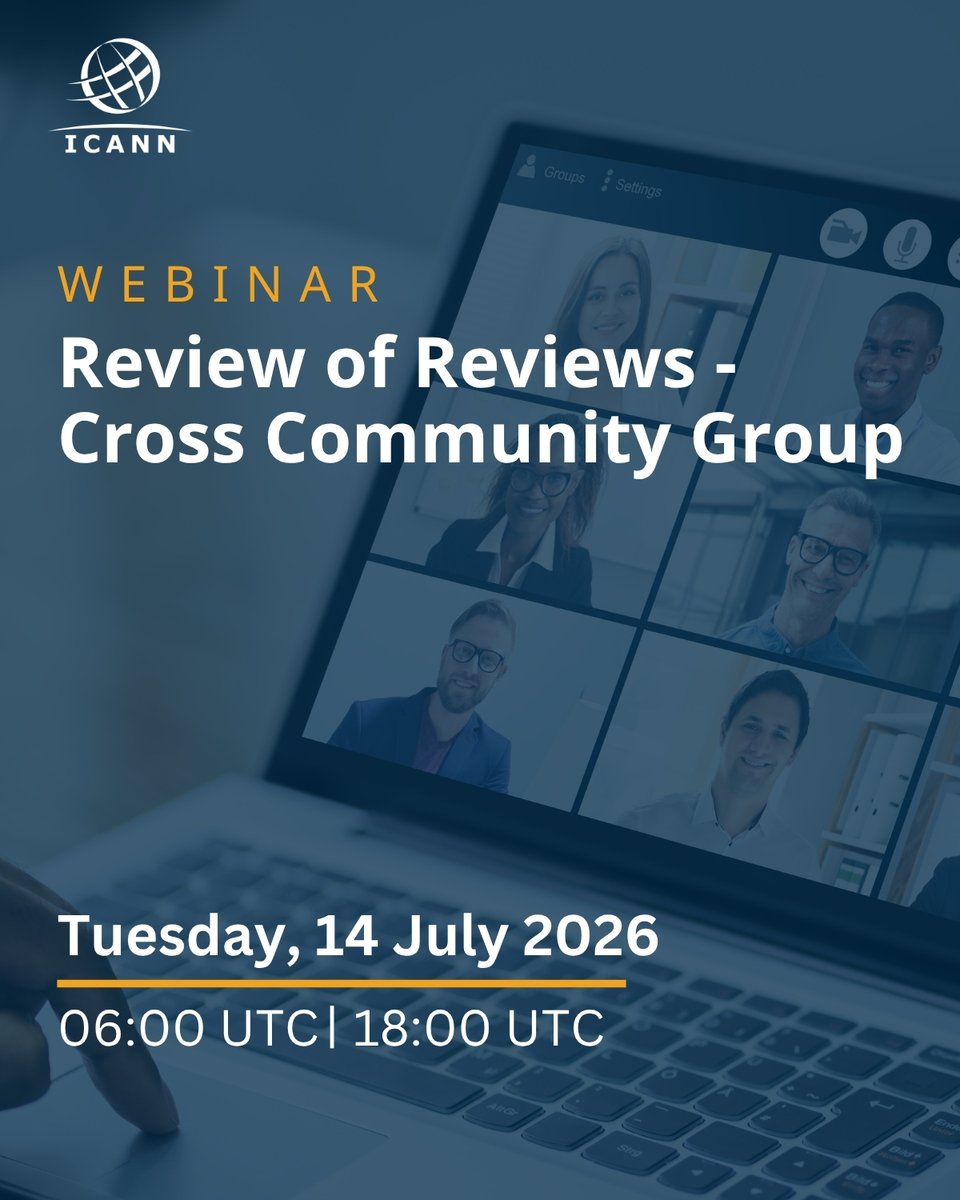 ICANN tweet media