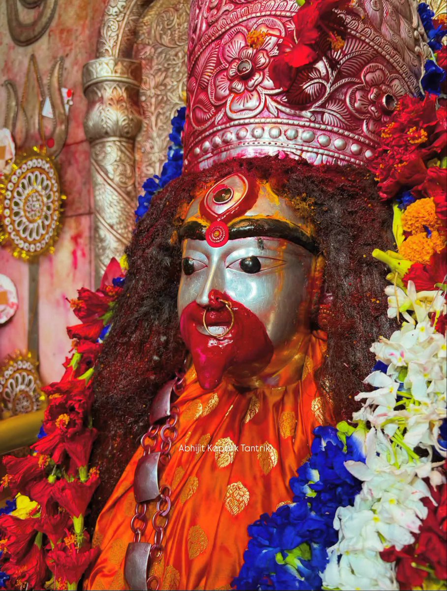 immortaldharma's tweet photo. Where Maa Kali stands, fear disappears. https://t.co/u3NhNt8NhX