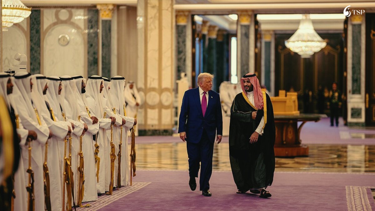 ولي العهد السعودي وترامب يبحثان التعاون وأمن المنطقة