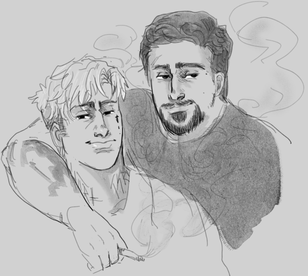 Vanadisheim's tweet photo. A quick one to spread some #sixheist propaganda while working on my other stuff
Out with the rest of the cu probably just having a chill time with someone snapping a photo like this
#tpbtp #thegrayman #rygotwt https://t.co/J0B9kWJlXg