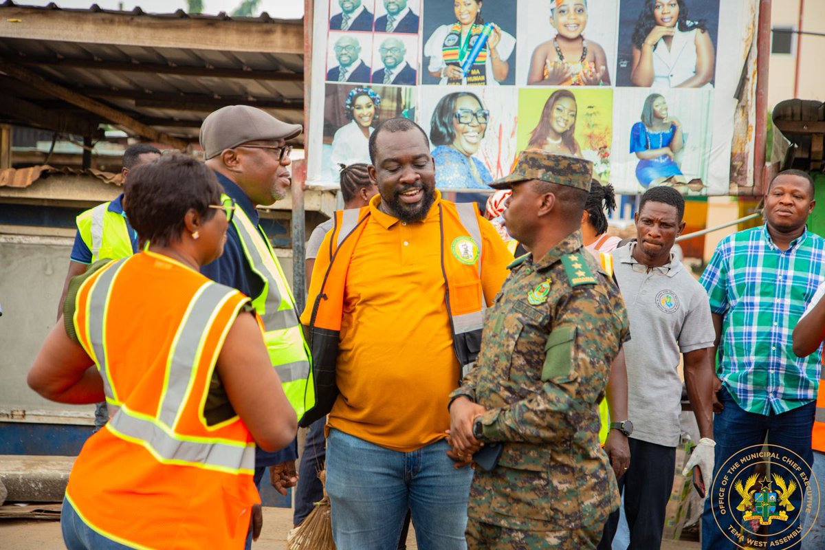 ludwig_teye's tweet photo. TEMA WEST MUNICIPALITY JOINS THE NATIONWIDE CLEAN-UP EXERCISE https://t.co/pQyqA3Hfzu
