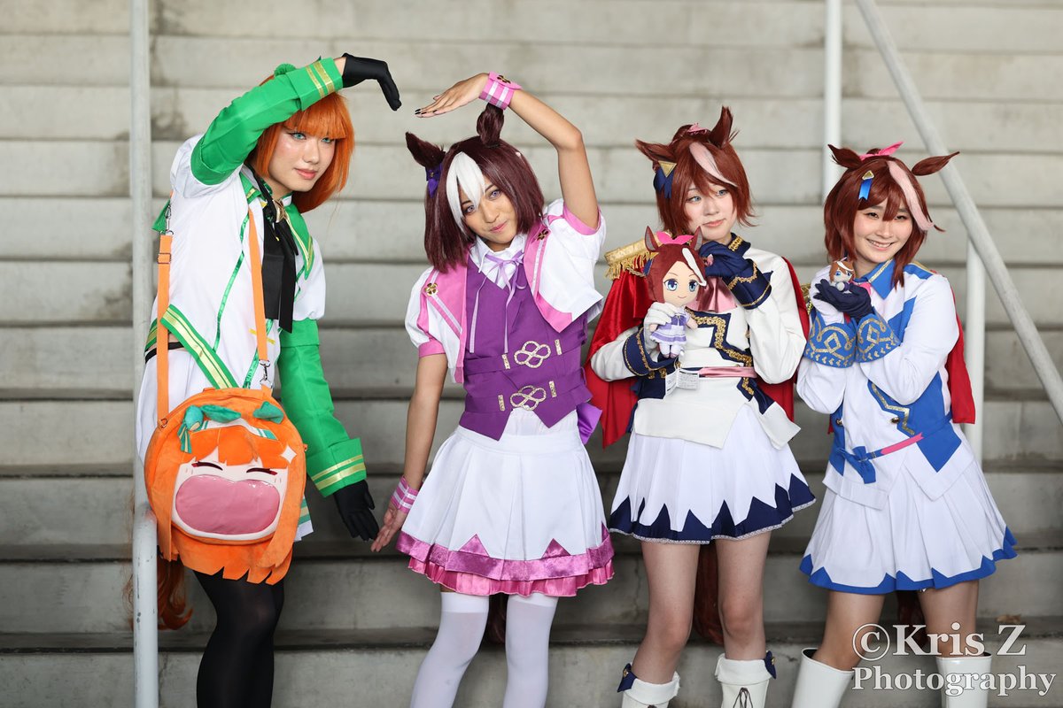 KrisZPhotog's tweet photo. コスプレ集合：ウマ娘 プリティーダービー（1日目 その4）
イベント： アニメエキスポ2026
写真家： 私 https://t.co/SY3X1btYgm