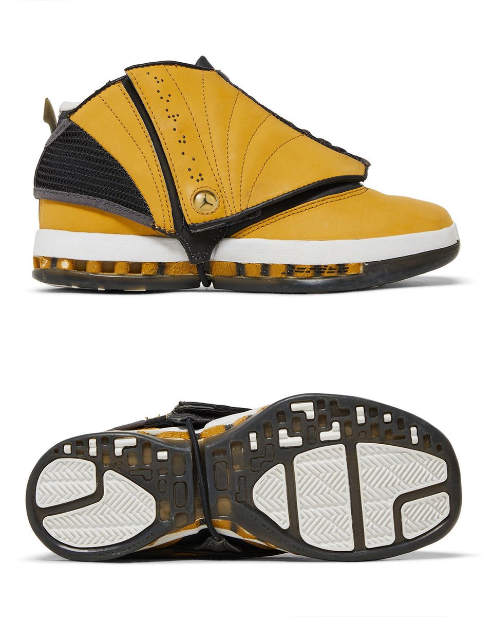 insanesneaker's tweet photo. BACK AFTER 26 YEARS: The Air Jordan 16 ‘Ginger’ is returning in Summer 2027 😳🫚 https://t.co/XZ9pWYwp8e