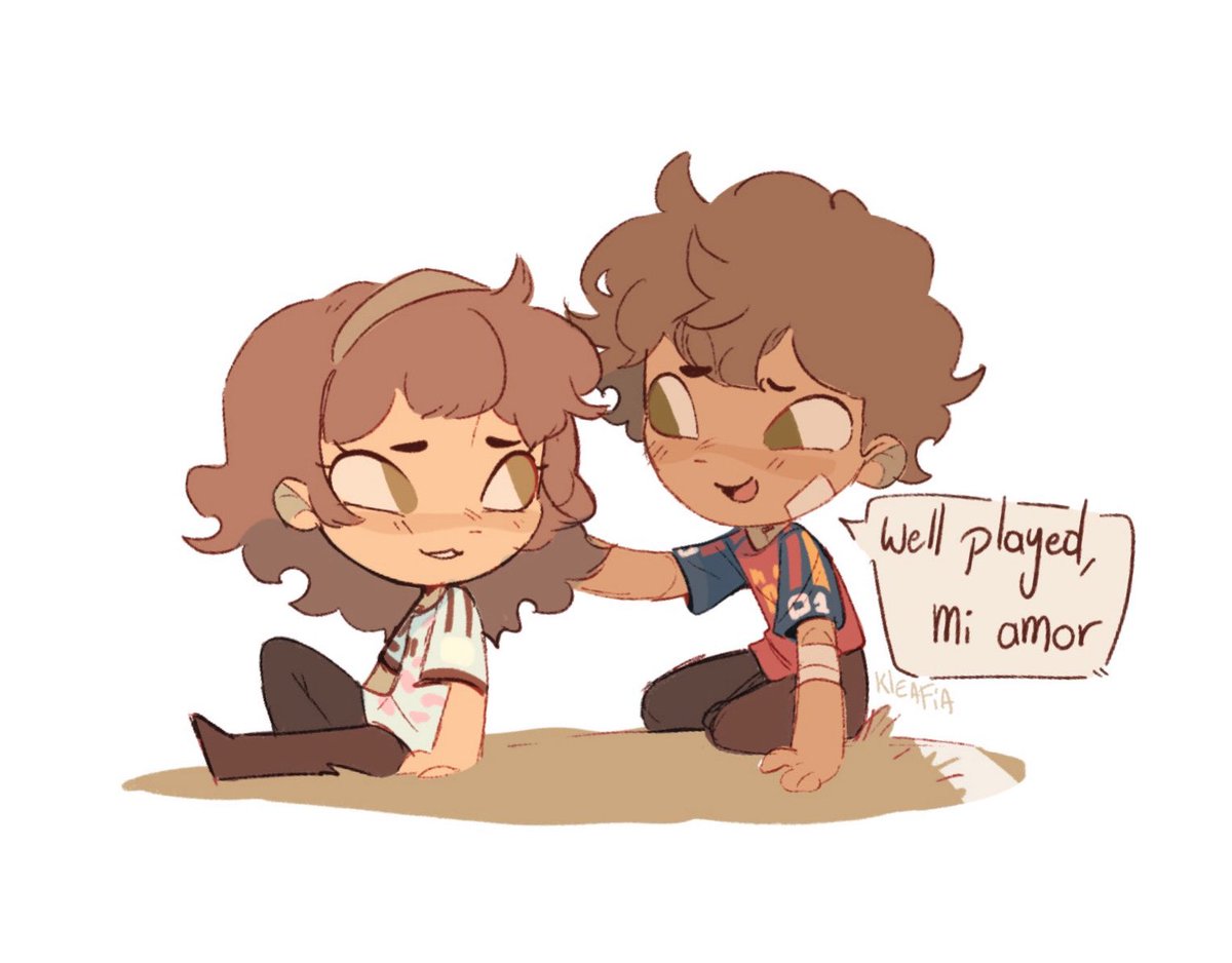 Kleafia's tweet photo. You did your best, Belgium ❤️
#hetalia #hwsspain #hwsbelgium #spabel https://t.co/O0HKmyPTPo
