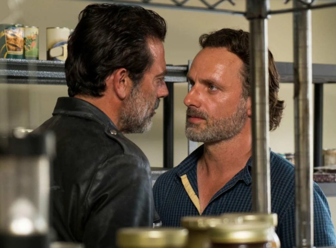TWDTHEORYCRM's tweet photo. At least we know Rick would NEVER have a drink with Negan https://t.co/eAS7tcJhlO