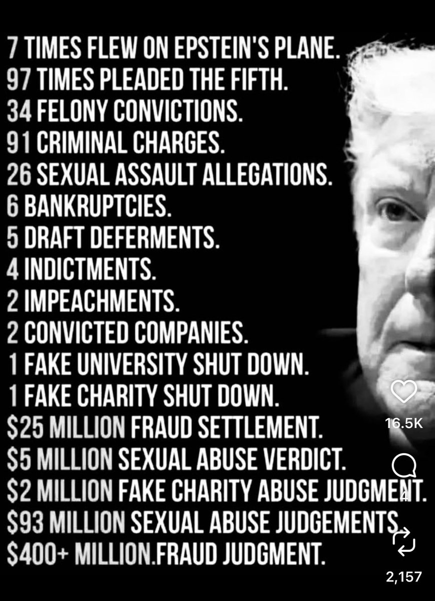 KatCusack61's tweet photo. @PressSec Trump is a rapist can we send him somewhere like prison where he belongs ? https://t.co/dYfl8Wc5uy