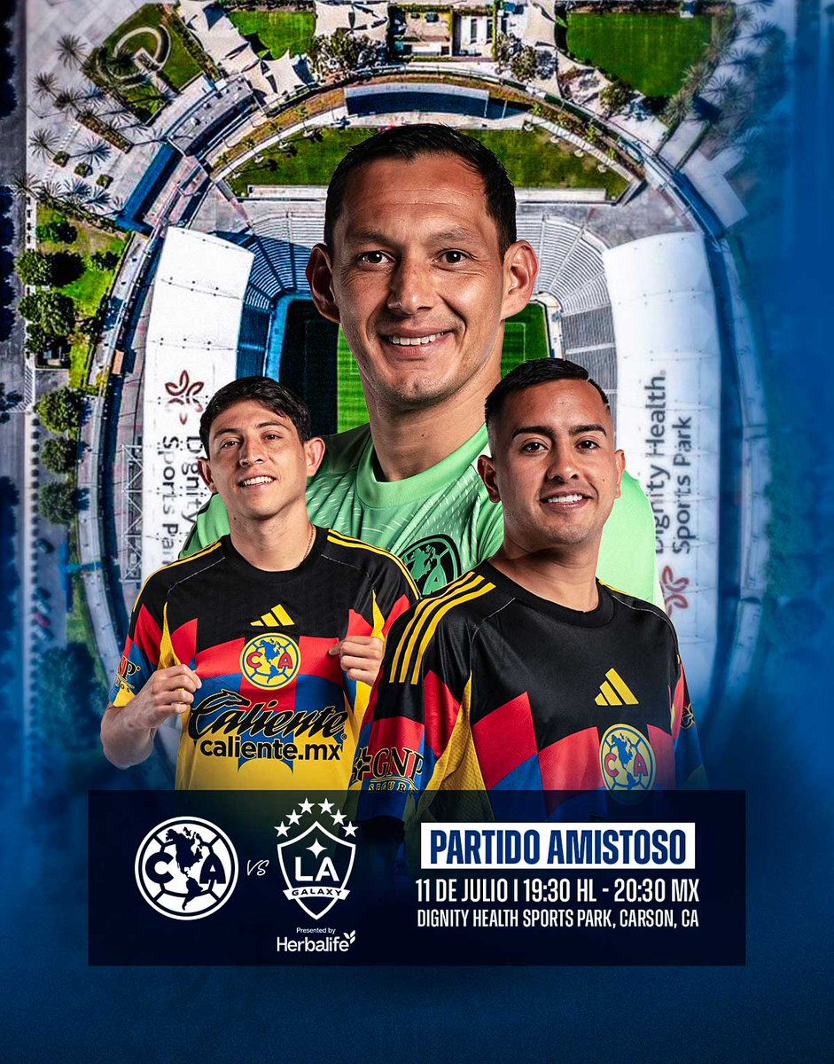ClubAmerica's tweet photo. Águilas en Los Ángeles, ¡nos vemos mañana! 🫵😁

AMISTOSO ⚔️ Club América vs. @LAGalaxy
🎟️ Boletos: https://t.co/OJ6OJi1iIh
📅 11 de julio, 19:30 (HL) / 20:30 (MX)
🏟️ Dignity Health Sports Park

Pintemos el estadio de amarillo. 🏙️💛 https://t.co/2kj00K1L1E