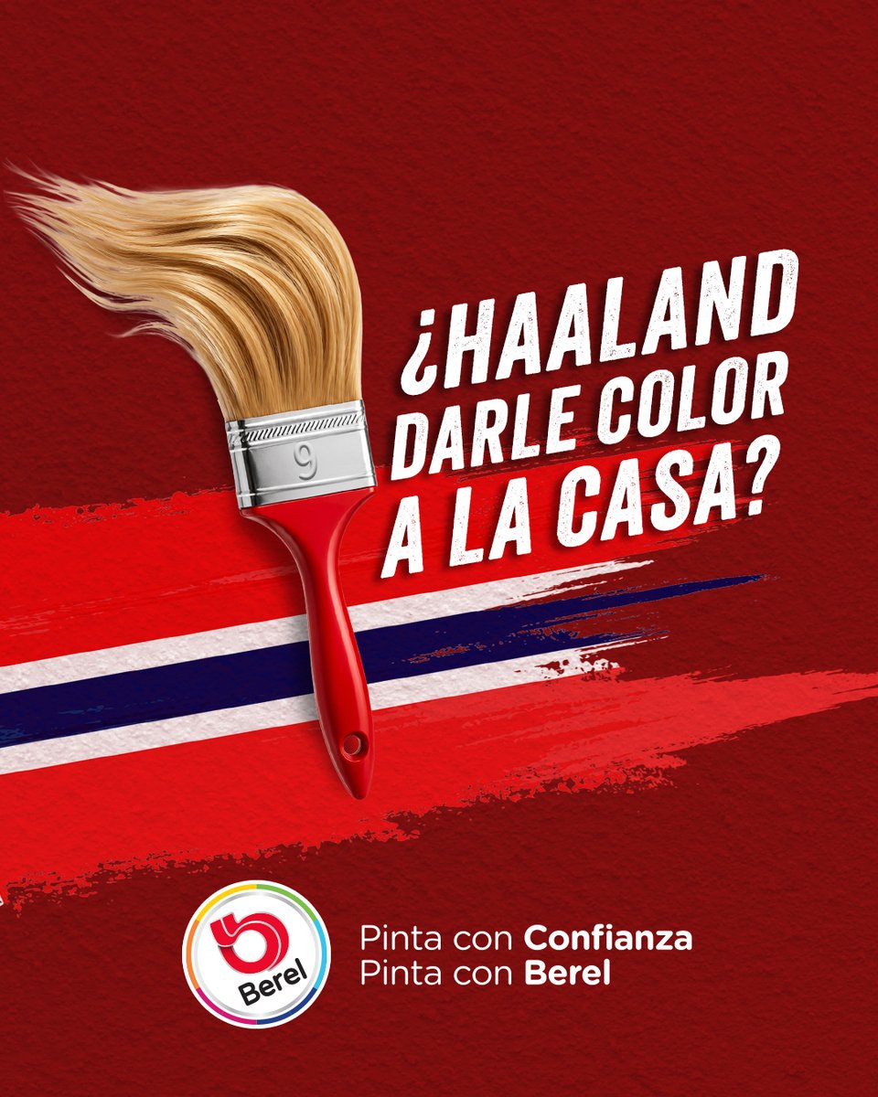 GrupoBerel's tweet photo. Inspírate en la pasión del fútbol y transforma tus espacios con los colores de Pinturas Berel😜⚽❤️

Pinturas Berel Promotor de la sede de Monterrey para la Copa Mundial de la FIFA 2026™️
Pinta con Confianza Pinta con Berel

#PinturasBerel #Mundial2026 #CopaMundial #FIFAWorldCup #Somos26
