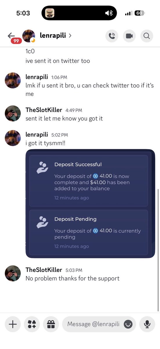 TheSlotKiller's tweet photo. Winner has been paid! ✅💸

Thank you to everyone who entered and supported by following, retweeting, and checking out the stream. 🤘🏼 https://t.co/1DOMYcAl2L