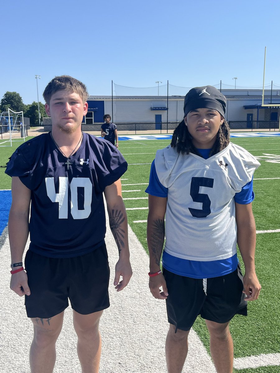 HarrahPantherFB's tweet photo. Huge shout out to Coach Miller and Panhandle State. They ran an outstanding FB camp this evening at Harrah High School. It was a hot day but lots of kids got better and were seen by a quality staff.  Good Luck this season to all. https://t.co/Vb9jJEDUMw