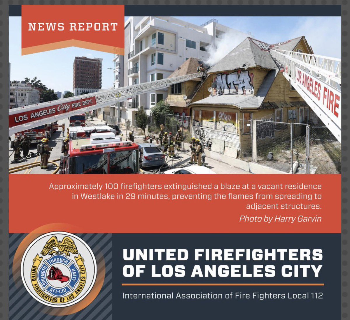 UFLAC's tweet photo. UFLAC News Report from 7/10/26 🔗: https://t.co/N3M9bKw0Ey #UFLAC #IAFF https://t.co/t7EdWWN9xK
