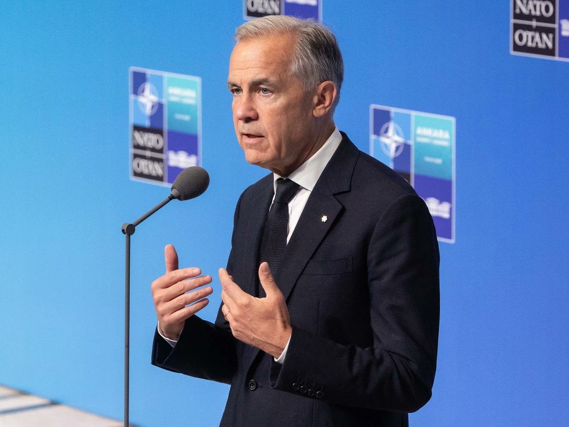 nationalpost's tweet photo. Carney has had the worst first year of growth for a PM since 1963, a Nanos Research Group poll for Bloomberg News shows https://t.co/Ls1RBj749K https://t.co/O0HO7pG00a