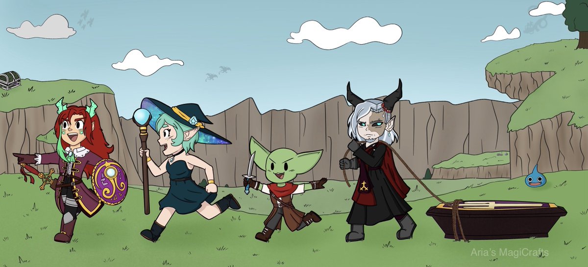 AriaAndAltair's tweet photo. WHY is there ANOTHER FYGG!? Dragon Quest IX Co-op Postgame! https://t.co/LCLcJtdarf